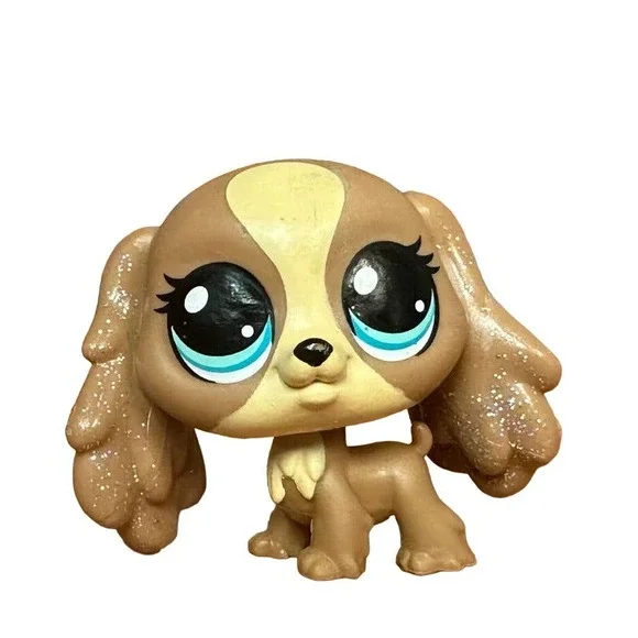 Littlest Pet Shop Authentic Nutmeg Dash (#295) Glitter
